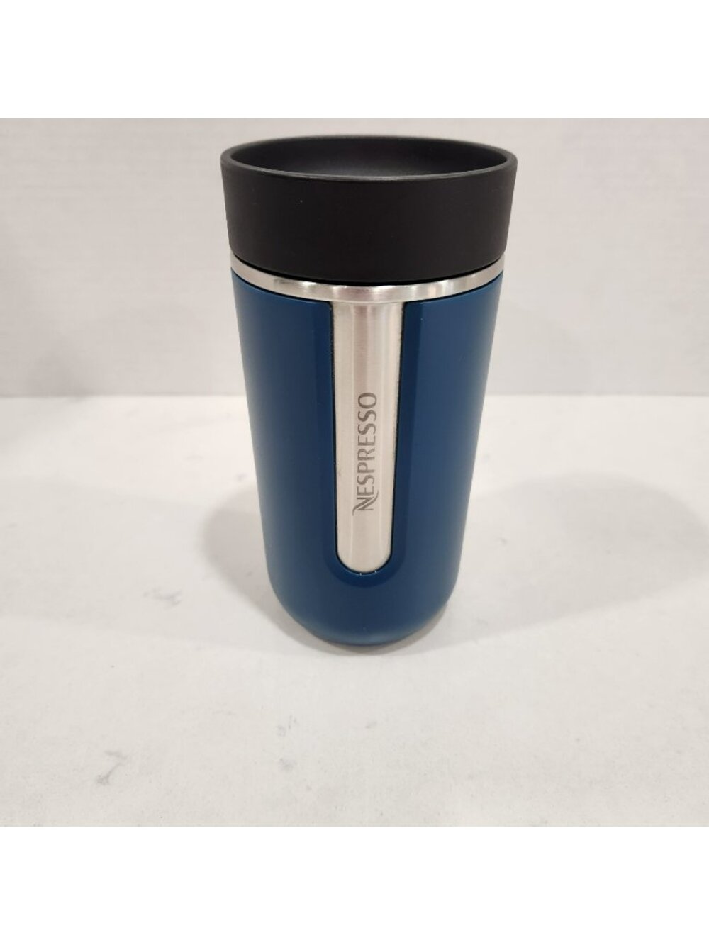 Nespresso Nomad Travel Mug Medium 13.5 oz 400ml Blue Coffee Tumbler Cup